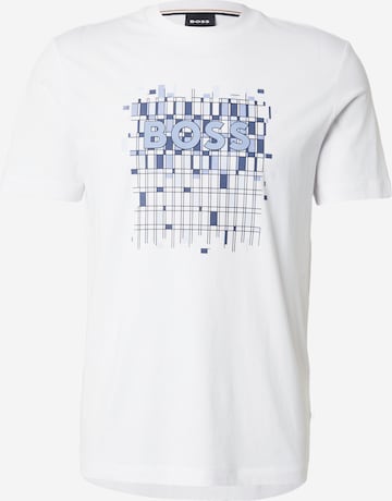 BOSS Shirt 'Thompson' in Wit: voorkant