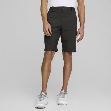 PUMA Regular Sportbroek 'Dealer 10"' in Zwart: voorkant