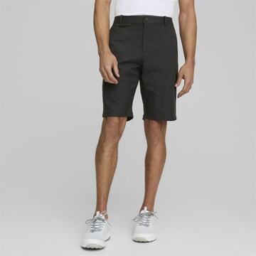 PUMA Regular Workout Pants 'Dealer 10"' in Black: front