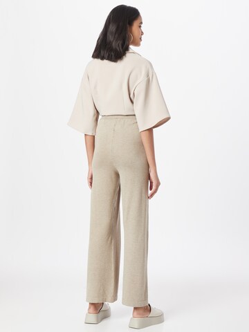 CULTURE Regular Trousers 'Annemarie' in Beige