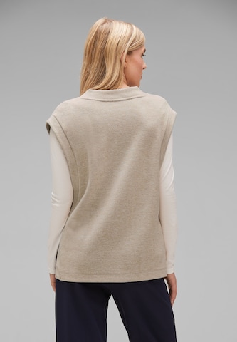 STREET ONE Knitted Top in Beige