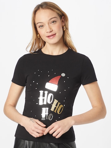 ABOUT YOU Shirt 'Elin' in Schwarz: Vorderseite