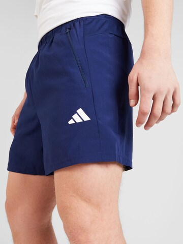 ADIDAS PERFORMANCE Regular Sportbroek 'Train Essentials' in Blauw