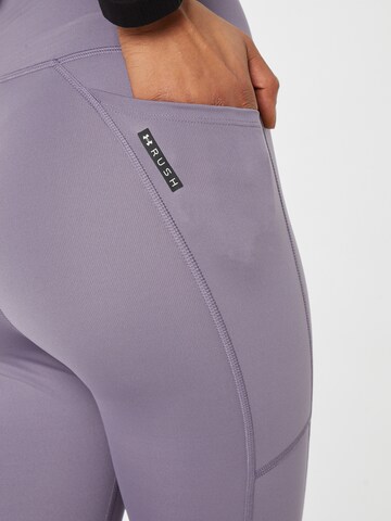 UNDER ARMOUR Skinny Sporthose in Lila