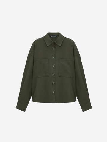 Dilvin Shirt in Groen: voorkant