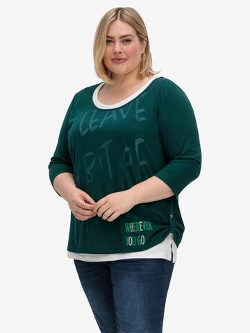 SHEEGO Shirt in Green: front