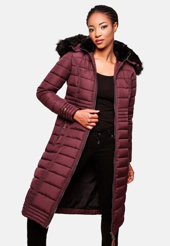 NAVAHOO Winter Coat 'Umay' in Red