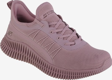 SKECHERS Sneakers laag 'Bobs Geo-New Aesthetics' in Roze: voorkant