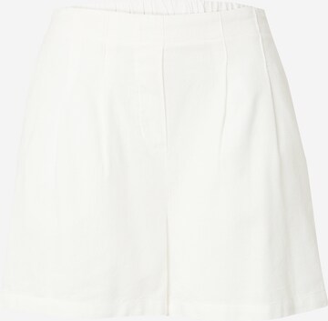 VERO MODA - Pantalón plisado 'JESMILO' en blanco: frente