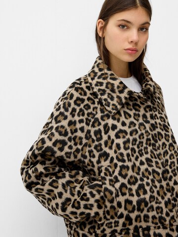 Giacca di mezza stagione di Bershka in beige