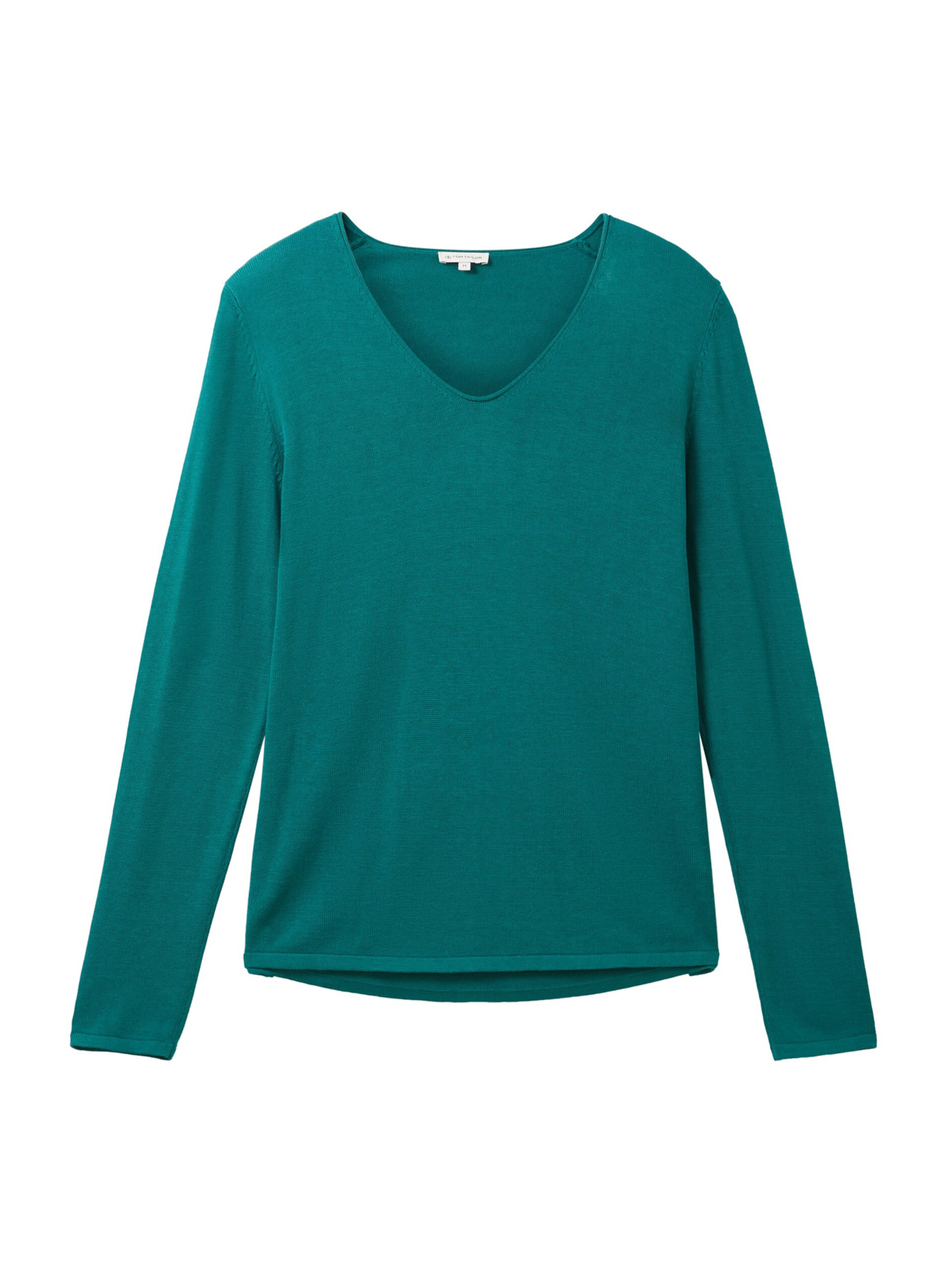 TOM TAILOR Neulepaita värissä vihreä: etupuoli