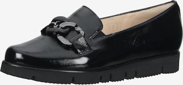 HASSIA Classic Flats in Black: front