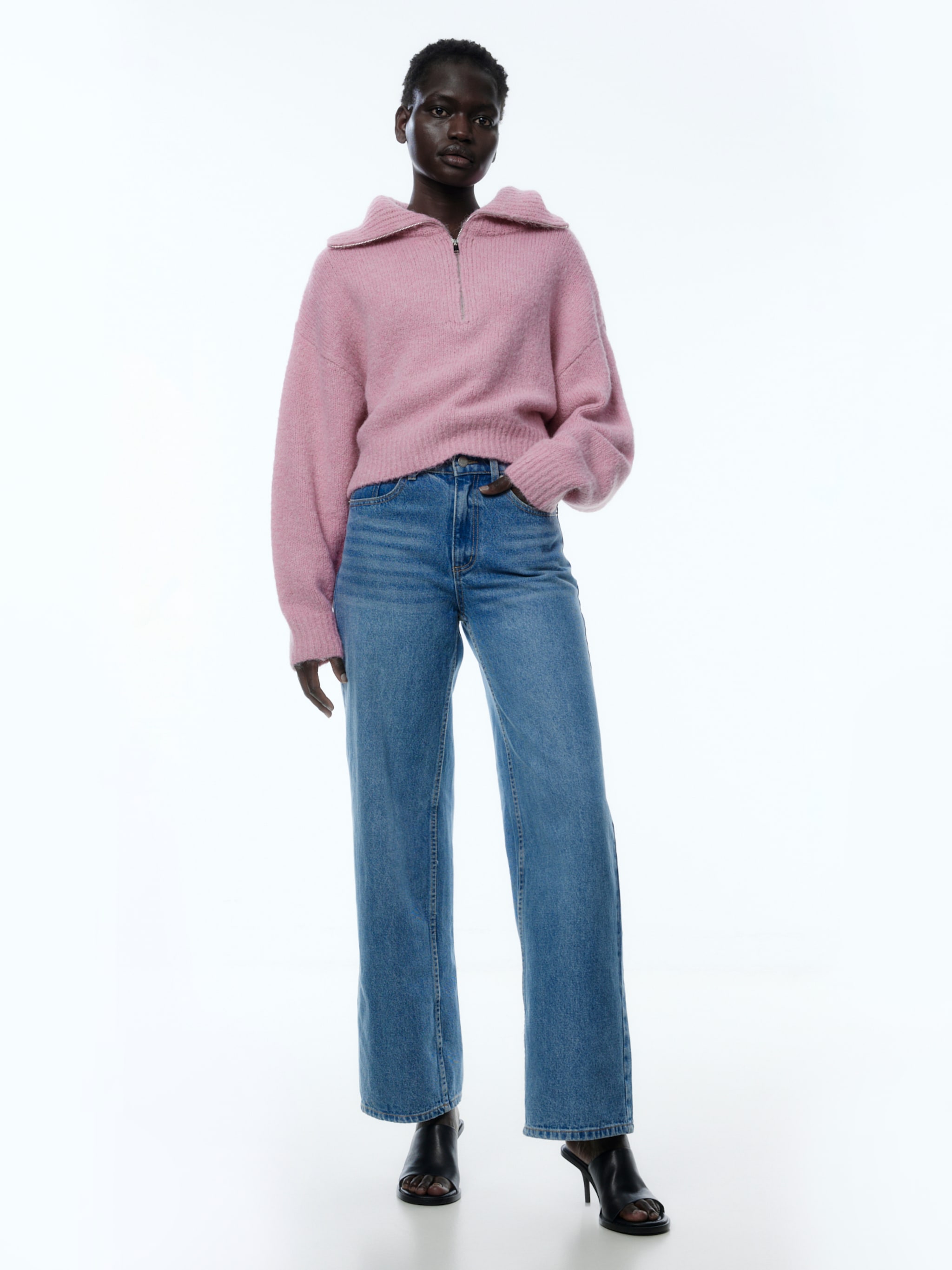 EDITED Producten Trui 'Zadie' Pink