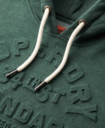 Sweat-shirt Superdry en vert