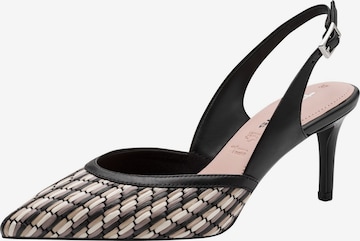 Tamaris Slingpumps in Schwarz: Vorderseite