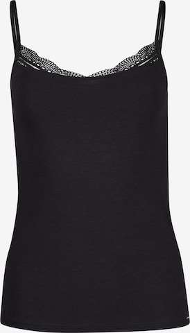 Maglietta intima di Skiny in nero: frontale