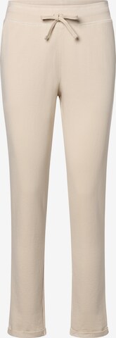 Marie Lund Broek ' ' in Beige: voorkant