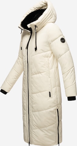 MARIKOO Winter Coat 'Nadaree XVI' in White