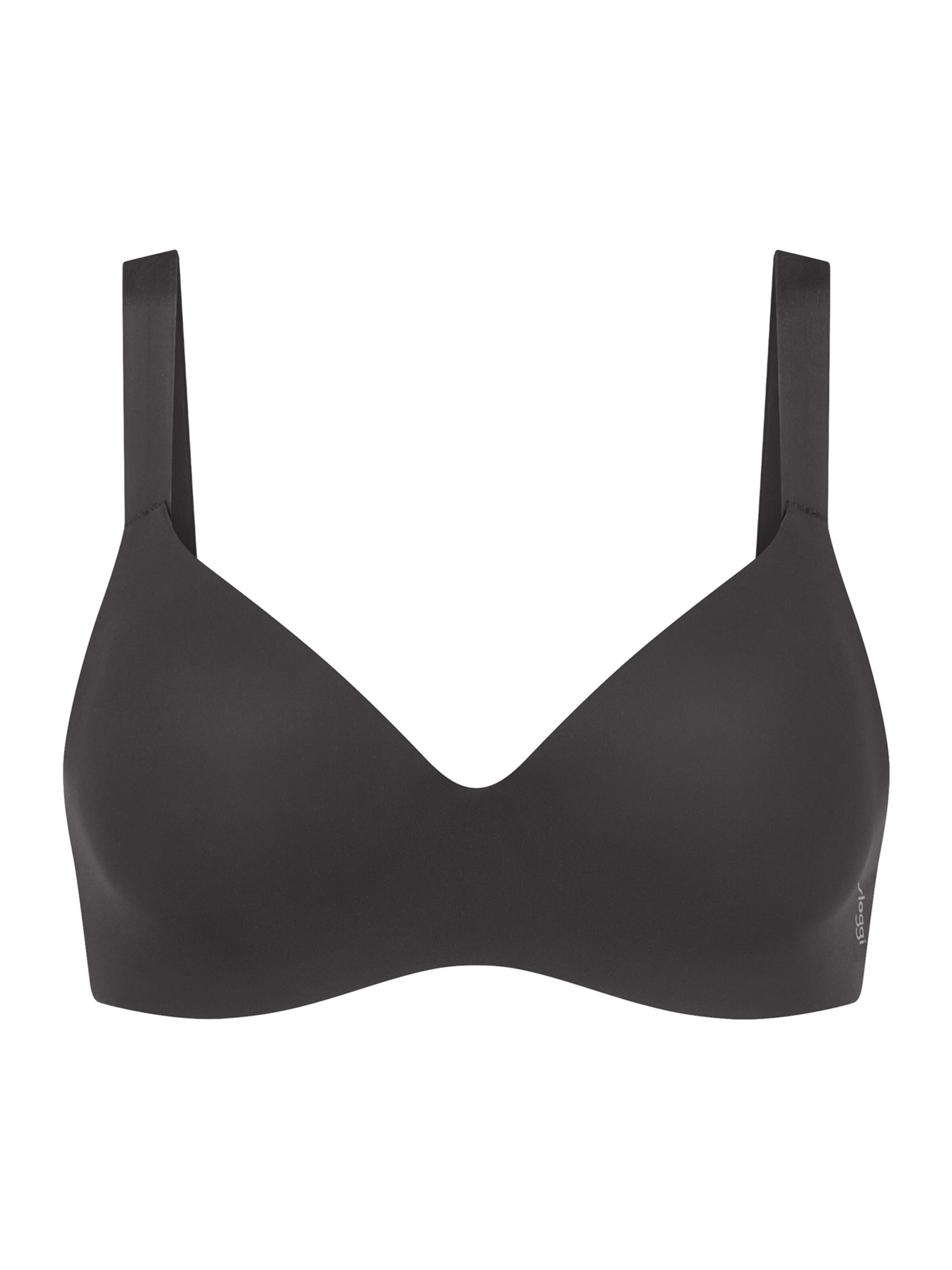 SLOGGI T-Shirt Soft-Cup-BH ' Blue ZERO Feel 2.0 THE UP ' in Schwarz: Vorderseite