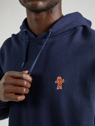 Iriedaily - Sudadera 'Cookieman' en azul