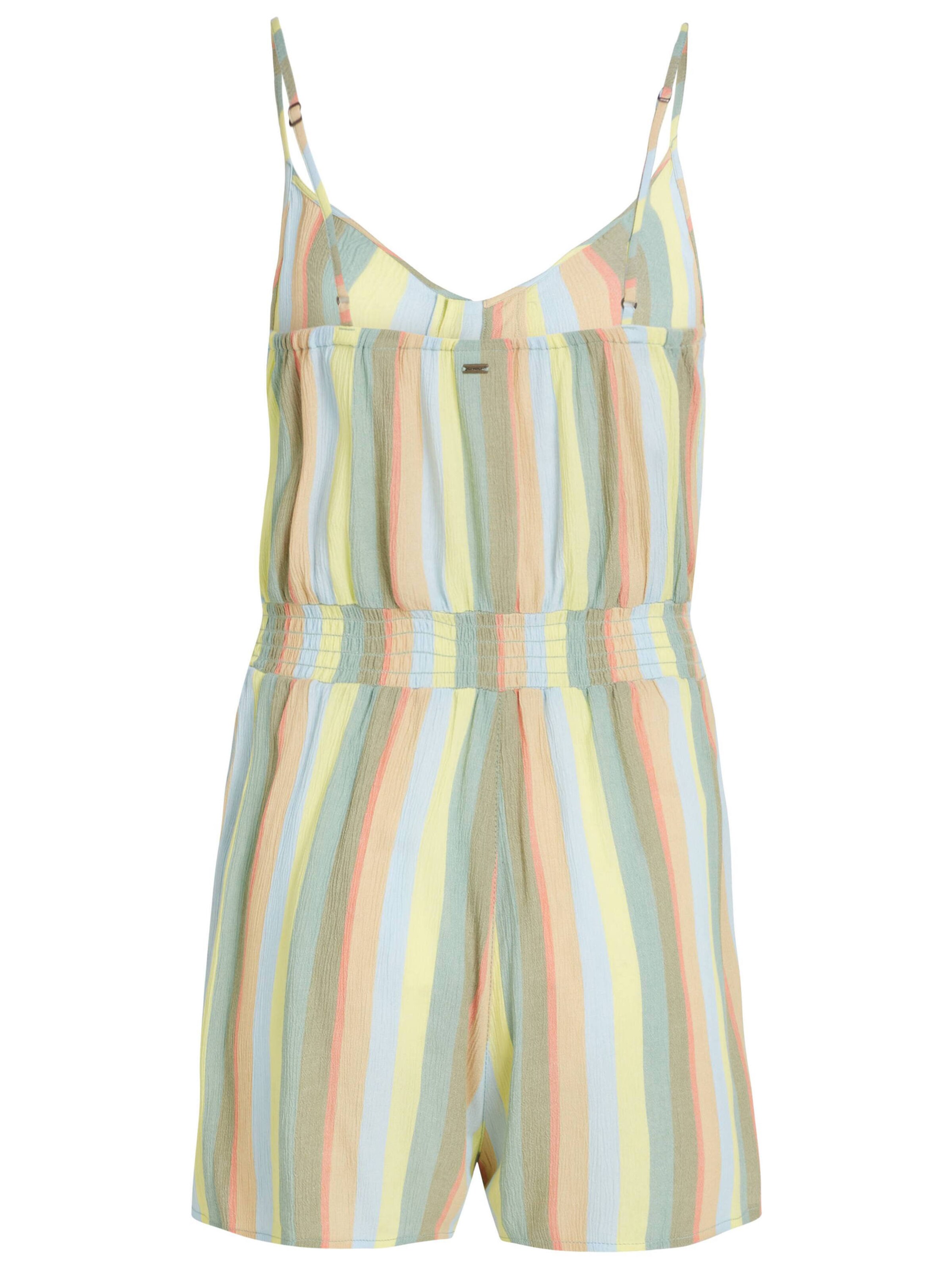 O'NEILL Комбинезон 'Thin Strap Buttoned Romper' в Зеленый