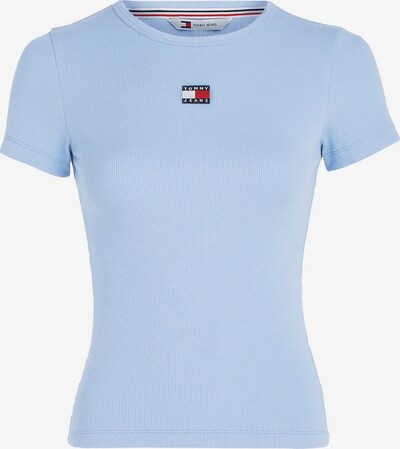 Tommy Jeans T-shirt en bleu clair / bleu foncé / rouge / blanc, Vue avec produit