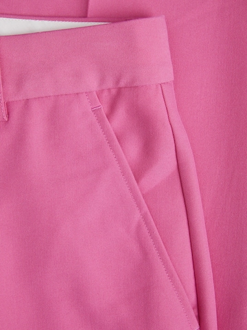 JJXX Loose fit Pleated Pants 'Mary' in Pink