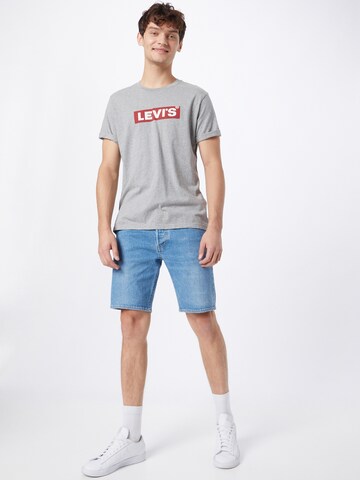 LEVI'S ® - Camisa 'SS Relaxed Fit Tee' em cinzento