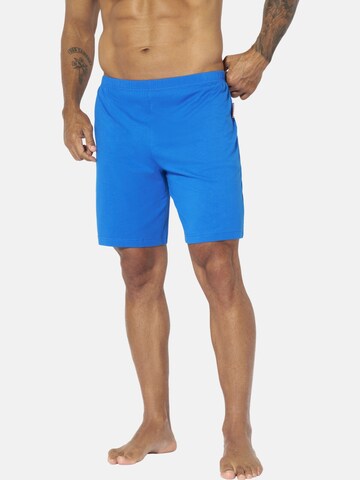 Jan Vanderstorm Pajama Pants 'Malvik' in Blue: front