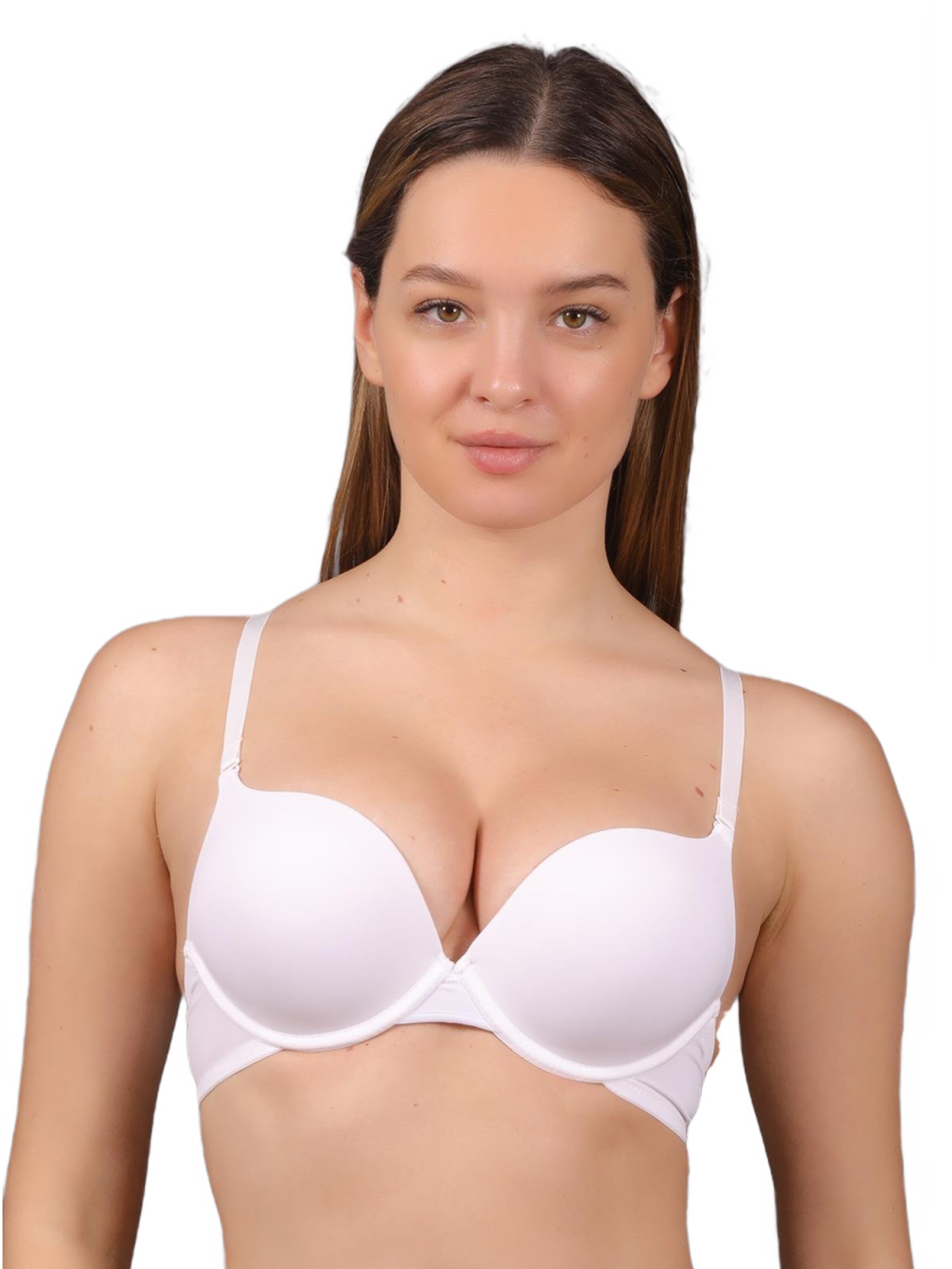Invisible Soutien-gorge C&City en blanc : devant