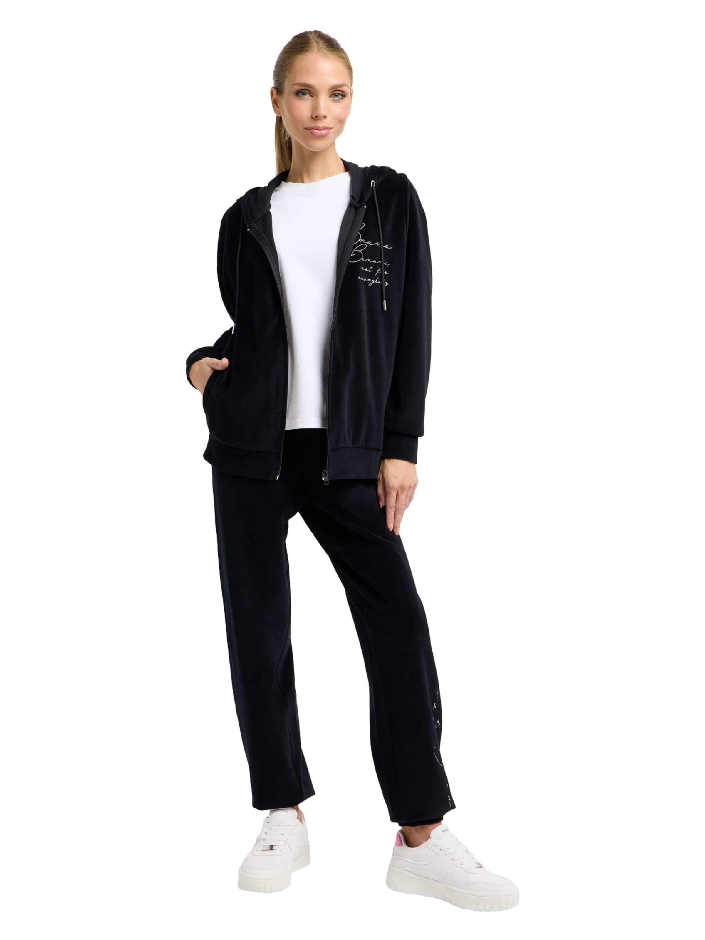 Veste de survêtement 'Garner' Bruno Banani en noir