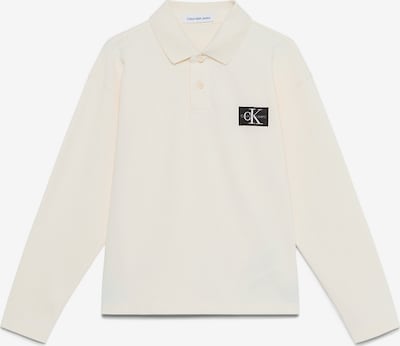 Calvin Klein Jeans Majica | ecru / črna / bela barva, Prikaz izdelka