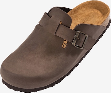 Palado Clogs 'Palado Kiel Herren' in Braun: Vorderseite