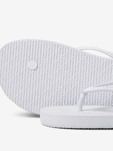 JACK & JONES - Sandalias de dedo en blanco