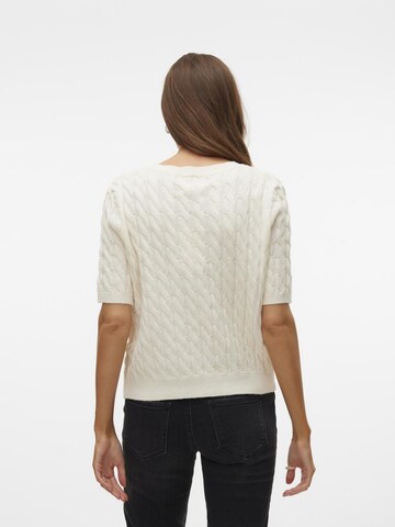 Pull-over 'LORELLA' VERO MODA en blanc
