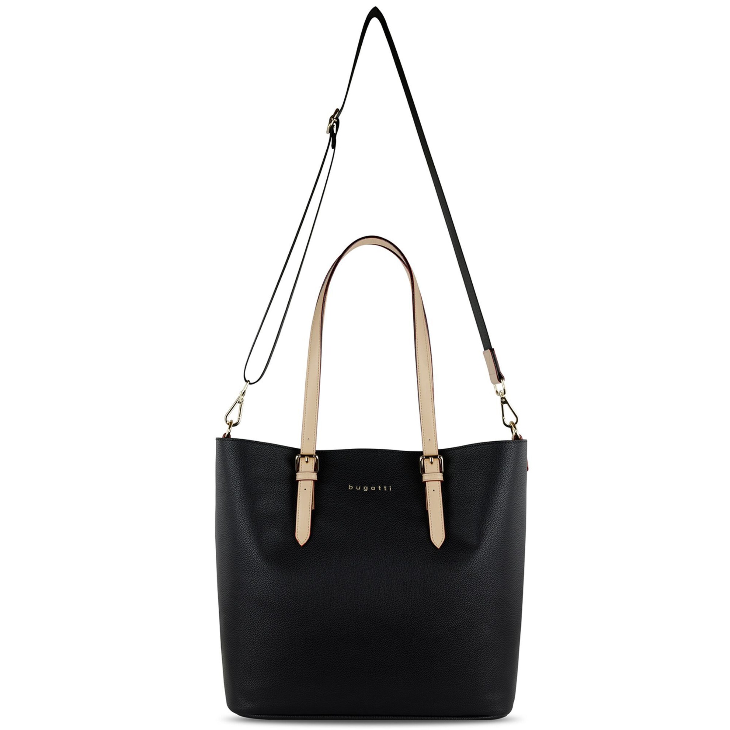 Cabas 'Ella' bugatti en noir