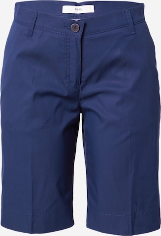 Regular Pantalon chino 'Mia' BRAX en bleu : devant