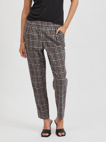 VILA Pleat-front trousers 'Titti' in Mixed colours: front