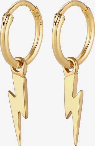 ELLI PREMIUM Earrings 'Blitz' in Gold: front