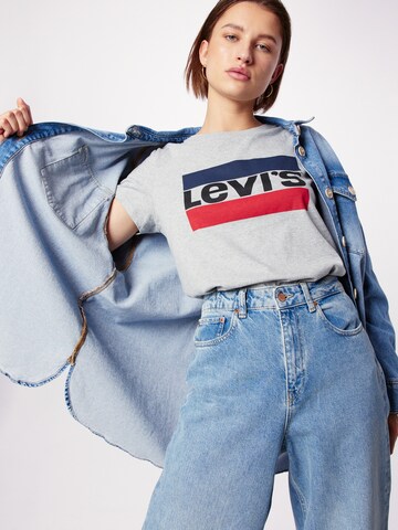 LEVI'S ® Shirt 'The Perfect Tee' in Grijs