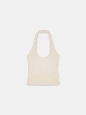 Dilvin - Top em branco: frente