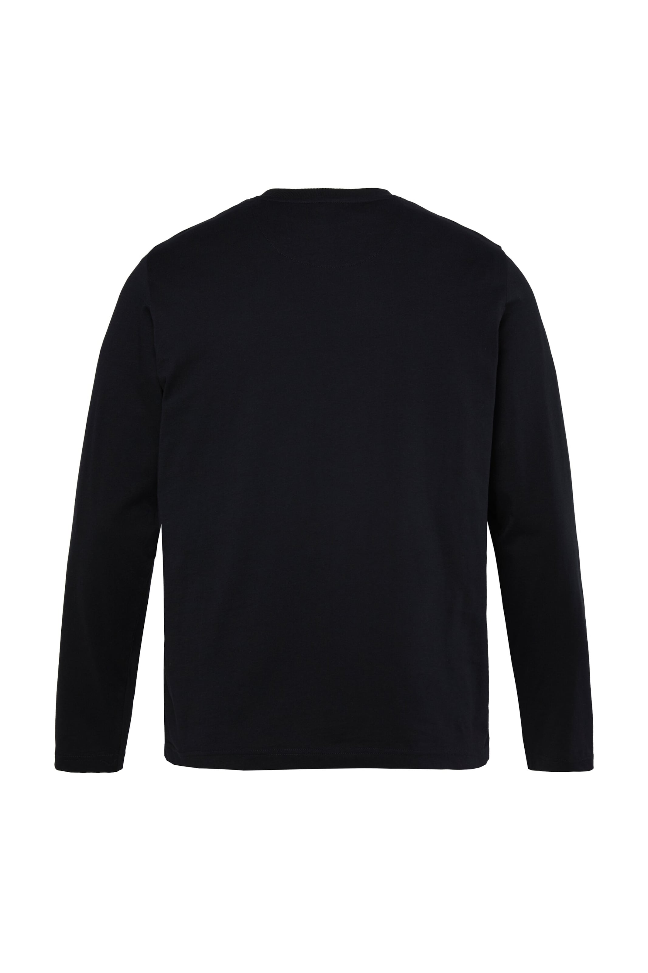 Men Plus Shirt in Zwart