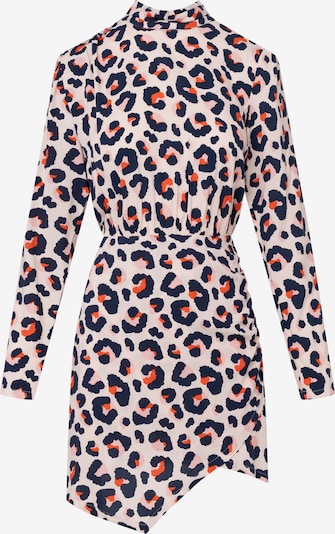 Suknelė iš Laurella, spalva – oranžinė / pastelinė oranžinė / juoda, Prekių apžvalga