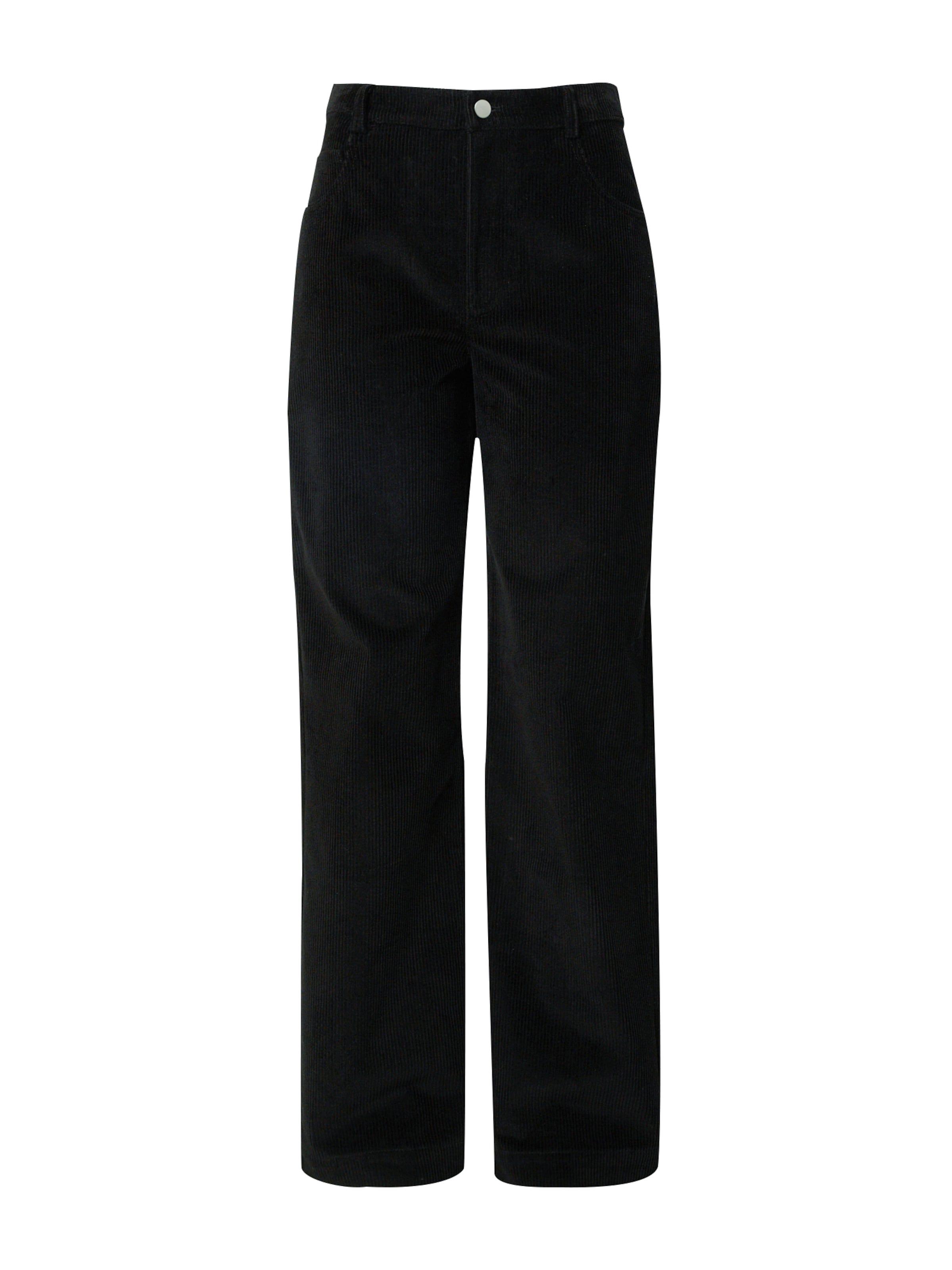 A LOT LESS Wide leg Jeans &#x27;Eleonora&#x27; i svart: framsida