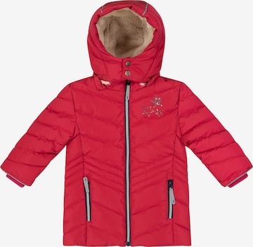 SALT AND PEPPER Between-season jacket in Red: front