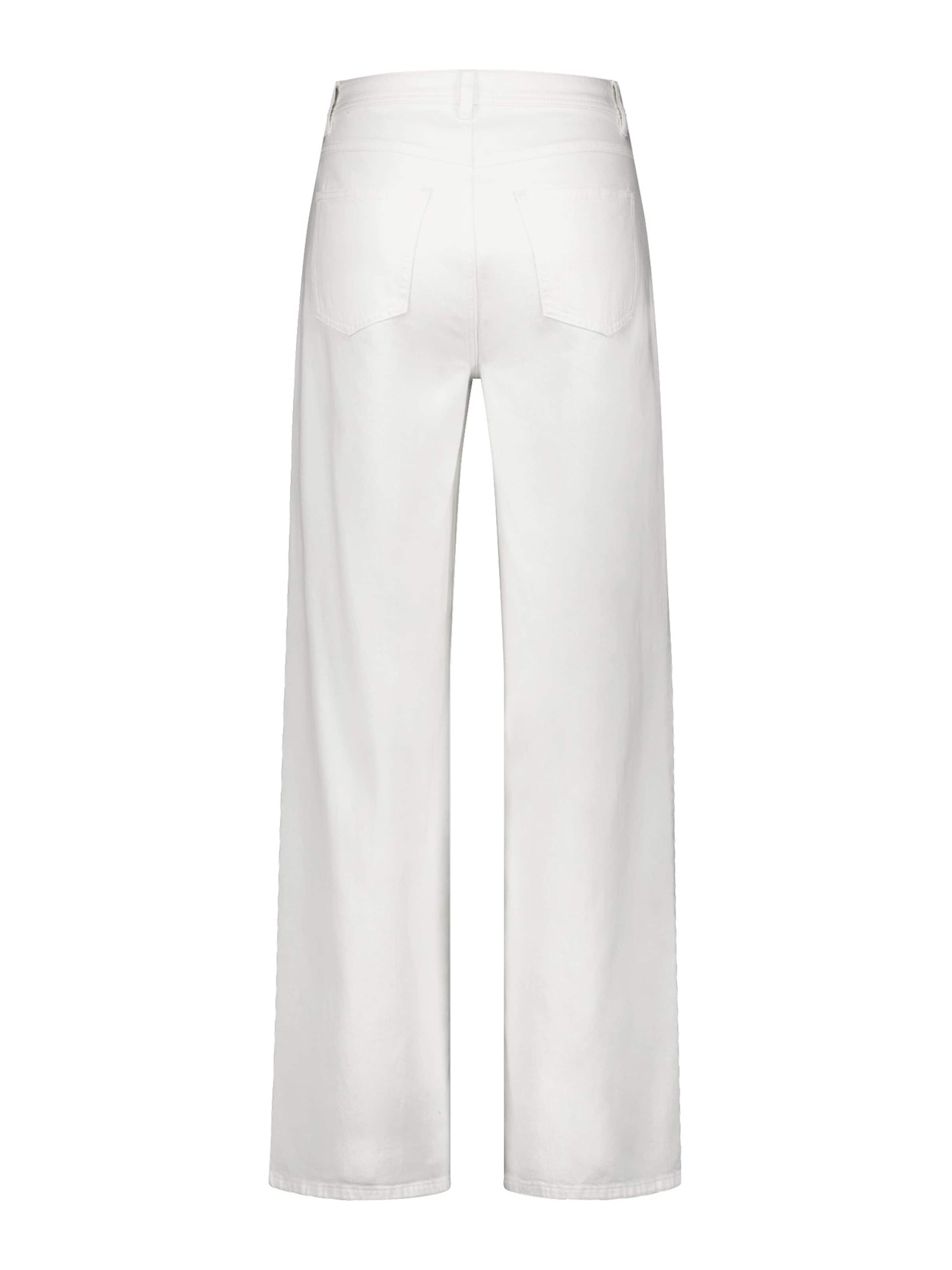 TAIFUN Regular Дънки в бяло