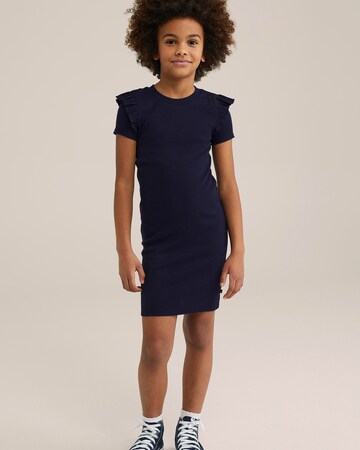WE Fashion Kleid in Blau