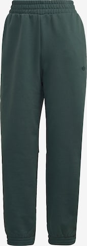 ADIDAS ORIGINALS Loose fit Pants 'Adicolor Contempo' in Green: front