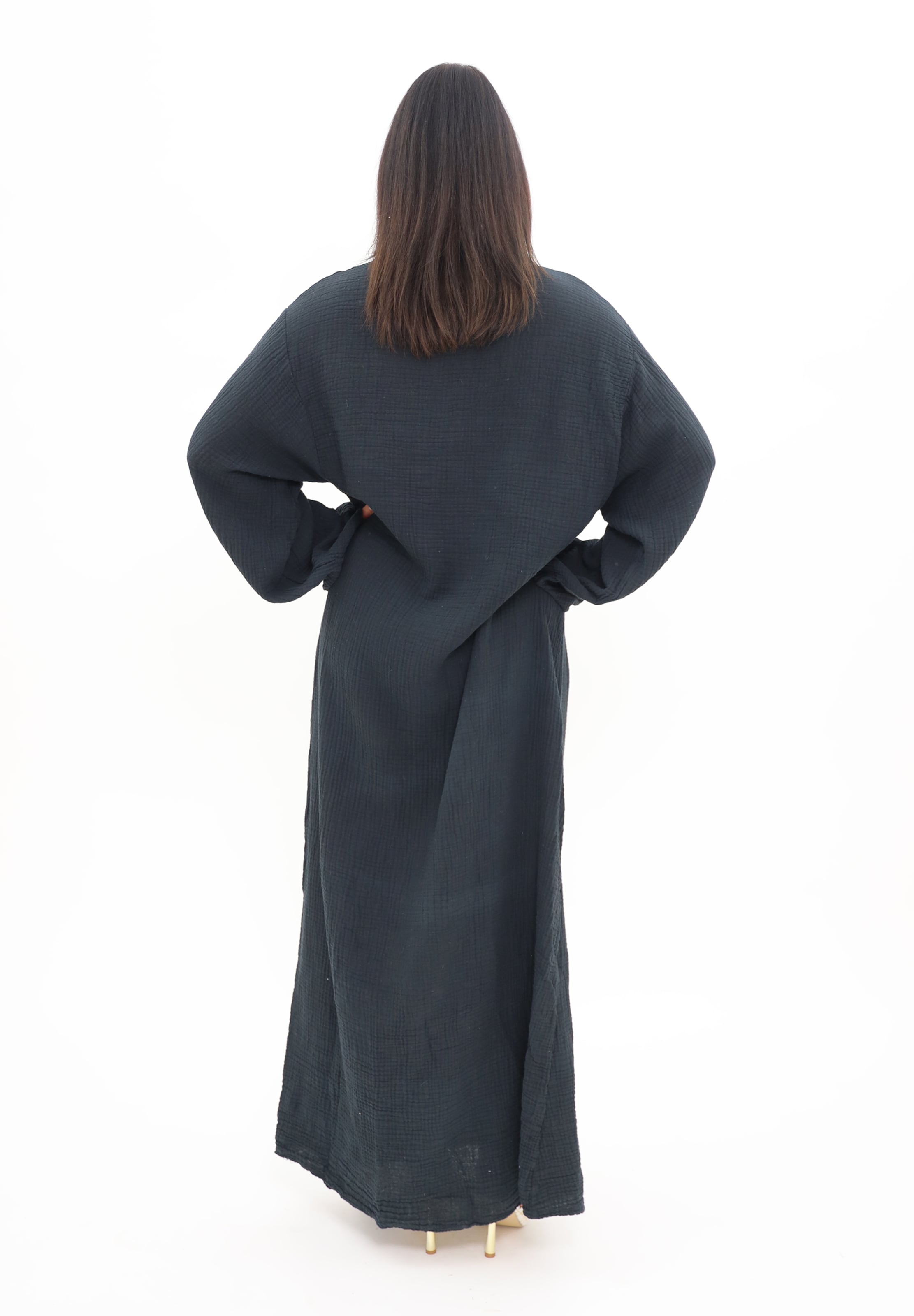 Elara Blousejurk in Zwart