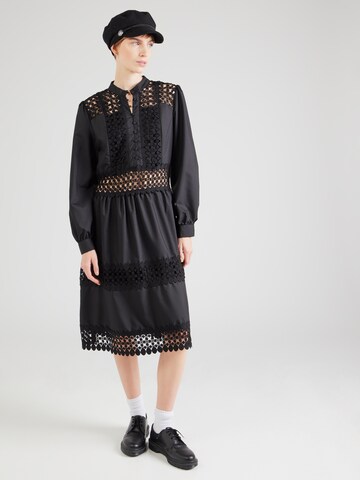 SISTERS POINT Shirt dress 'NEVE-DR' in Black: front